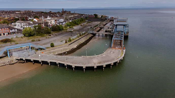 The old fleetwood to belfast ferry terminal