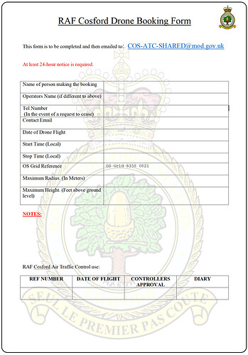 Cosford Form