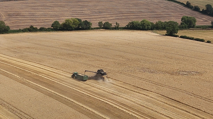 Combine near Melton