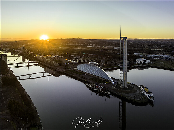 Glasgow Sunrise - 160123 - 2