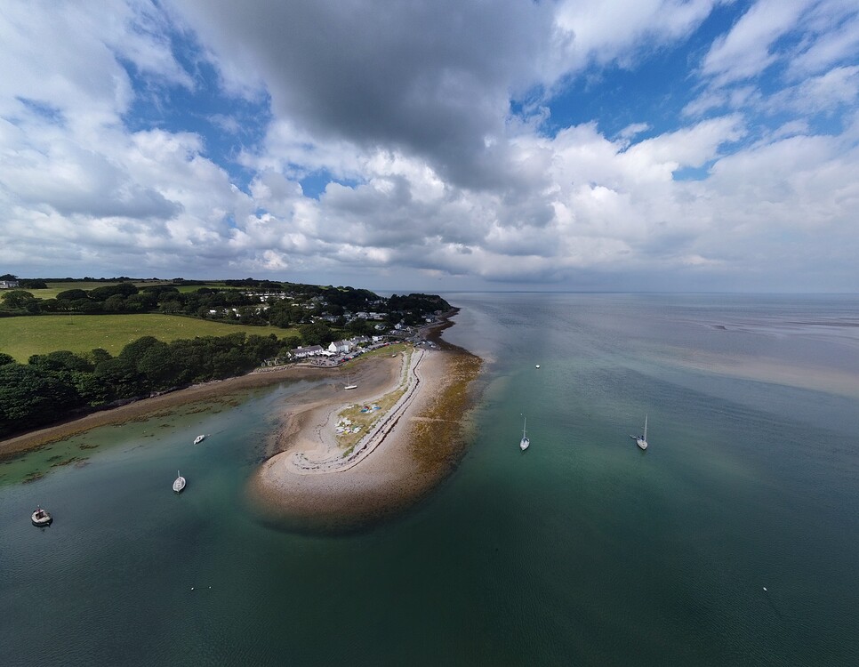 Red Wharf Bay Anglesey Photos by Drone Grey Arrows Drone Club UK