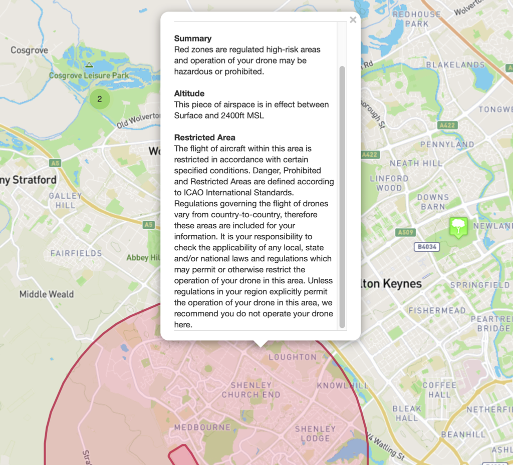 What does a big red circle mean? Questions & Answers Grey Arrows Drone Club UK