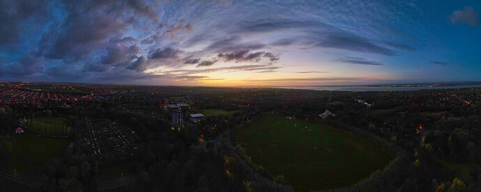 Dawn, Sefton Park, Liverpool