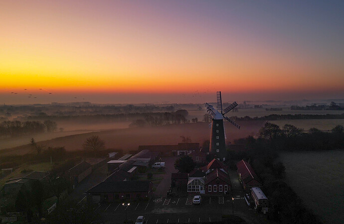 Waltham Windmil Sunrise--1