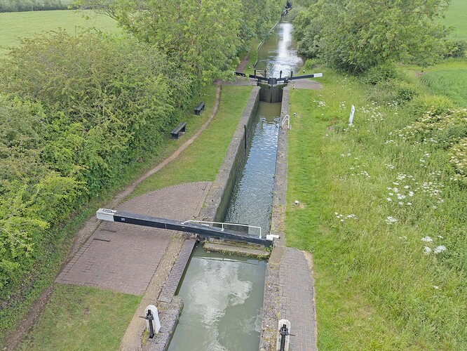 oxford canal claydon locks 7