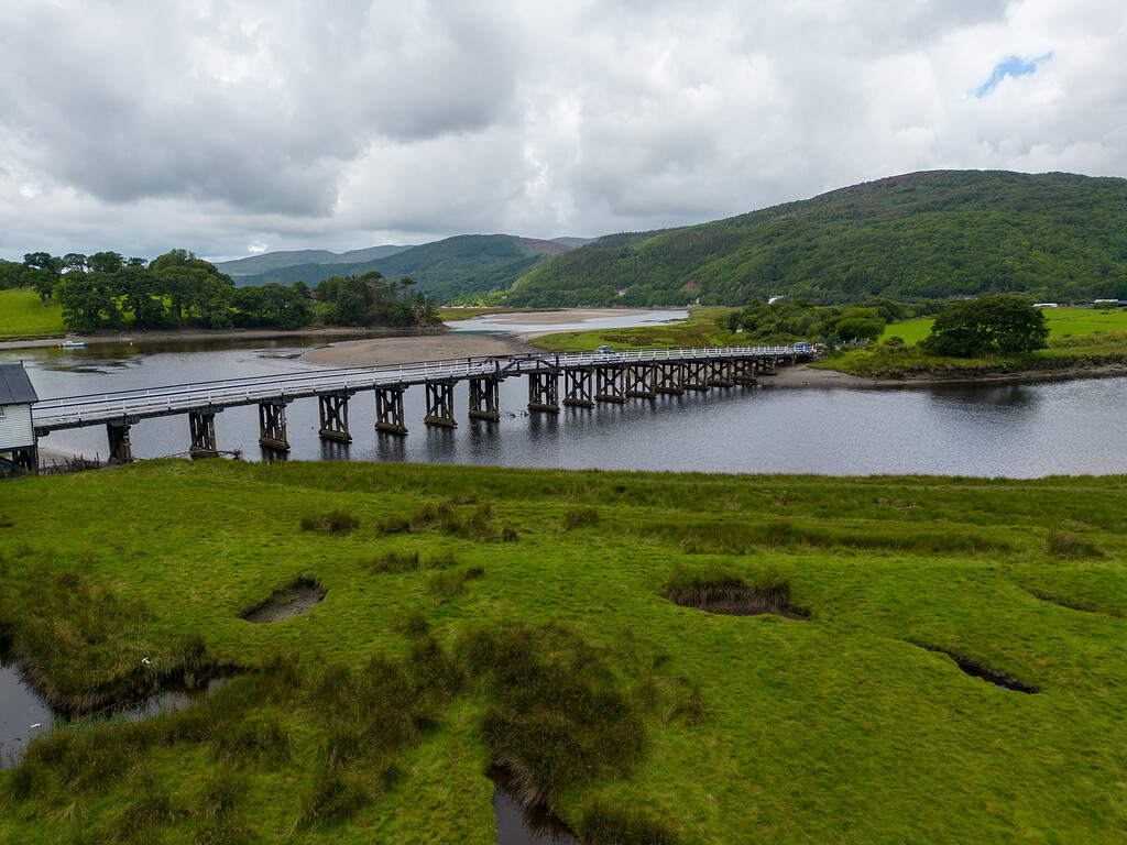 Penmaenpool Toll Bridge, Dolgellau Added to Bridges in Wales Where