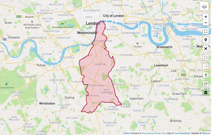 Lambeth boundary