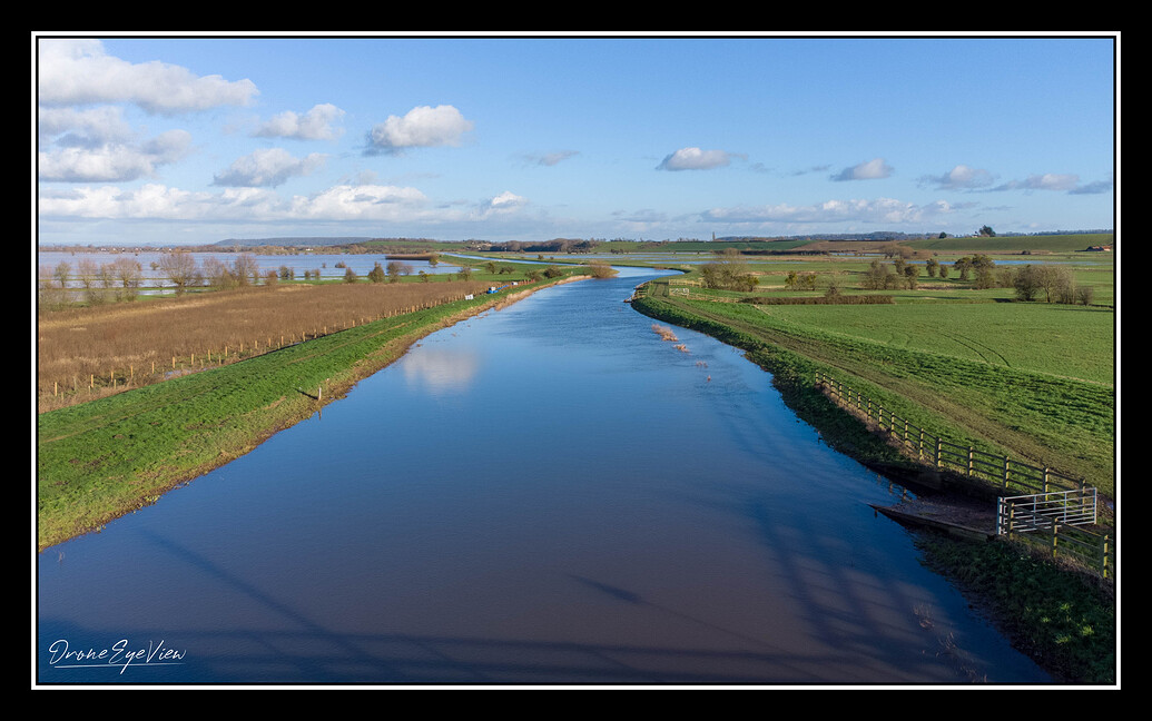 River Tone, Somerset. Mini 2 Photos by Drone Grey Arrows Drone Club UK