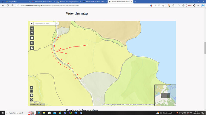 NT map