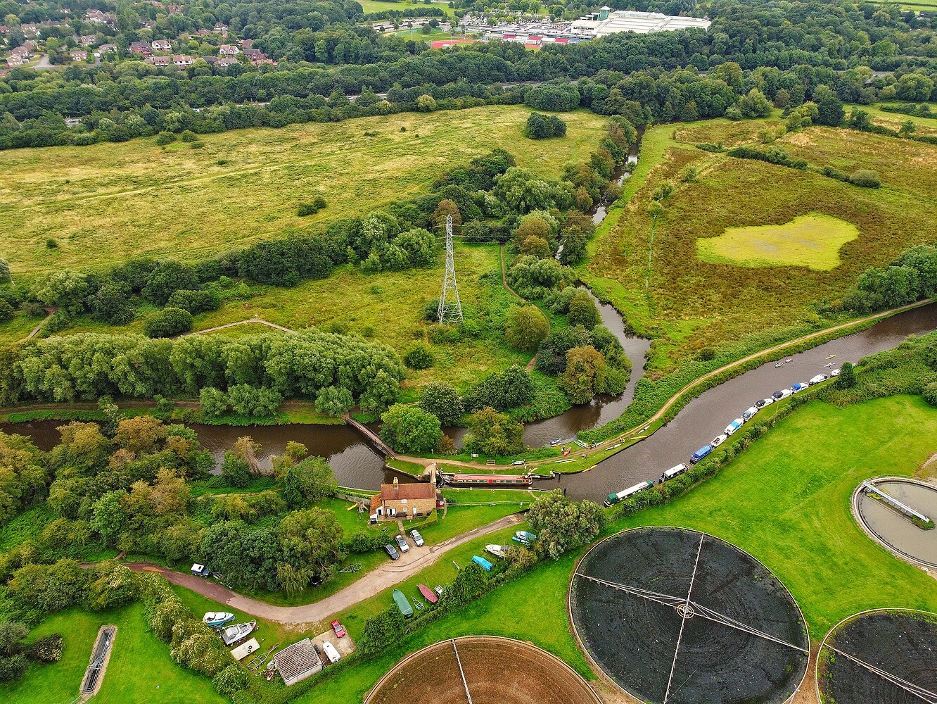 Guildford Sewage Treatment Works Added to Everything Else in South East Where to fly your