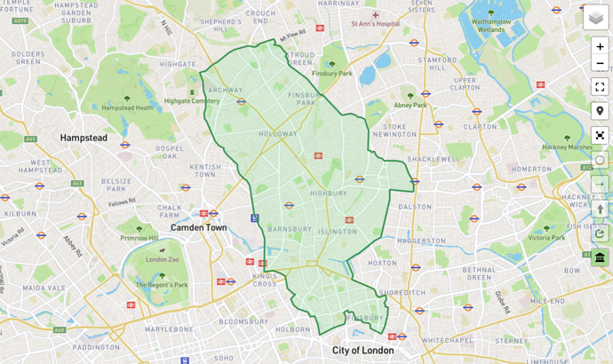 Council Byelaw map layer