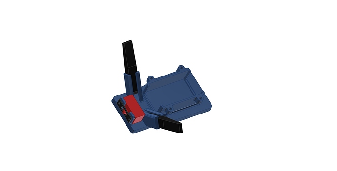 Frsky X8R Mount Assembly6