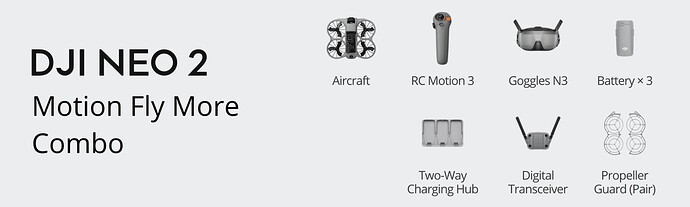 DJI Neo 2 Motion Fly More Combo