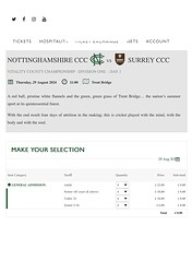 trent bridge tickets