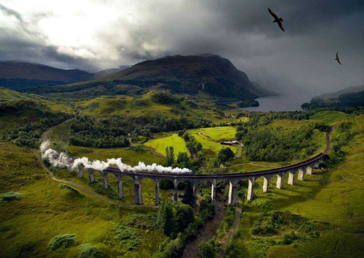 Glenfinnan Viaduct Added to Bridges in Scotland Where to fly your