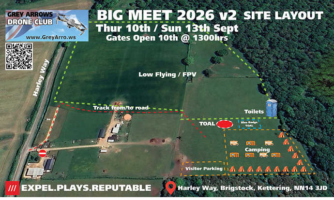Big Meet Map - Large Flying Area