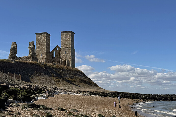 Beach below Reculver