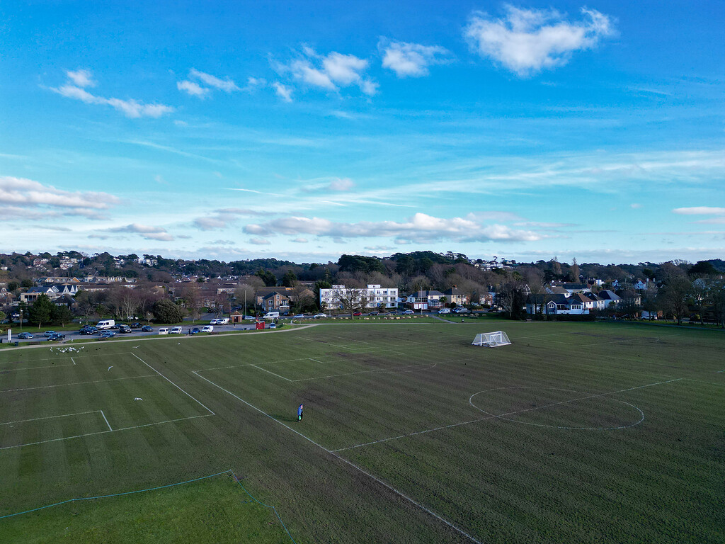 Dji Mini 3. Whitecliff Poole in Dorset - Photos by Drone - Grey Arrows ...