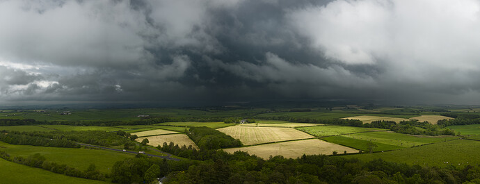 Thunderstorm on Sornhill