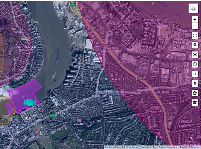 Meetup location on DroneScene