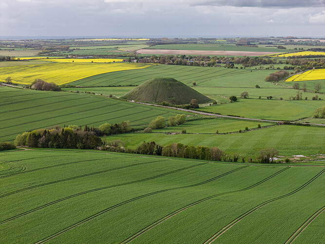 Silbury Hill (70mm equiv camera)