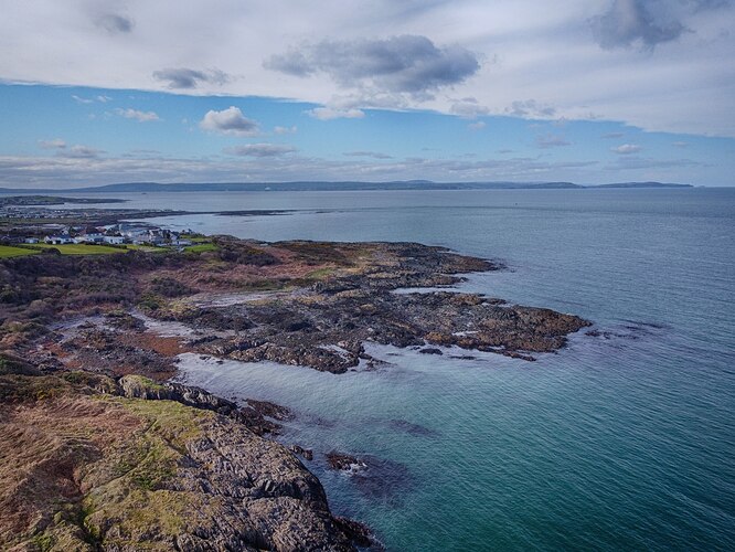Orlock Point, Co. Down - Photos by Drone - Grey Arrows Drone Club UK
