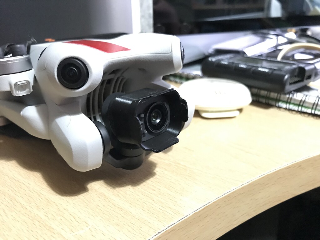 Mini 4 Pro Lens Hood Modifications Grey Arrows Drone Club UK