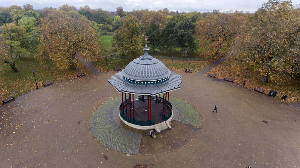Clapham Common Bandstand Photos By Drone Grey Arrows Drone Club UK clapham-common-bandstand-photos-by-drone-grey-arrows-drone-club-uk