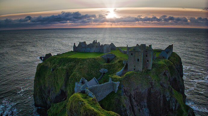 Dunnottar Castle Sunrise 1