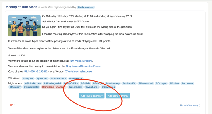 Add to your calendar?