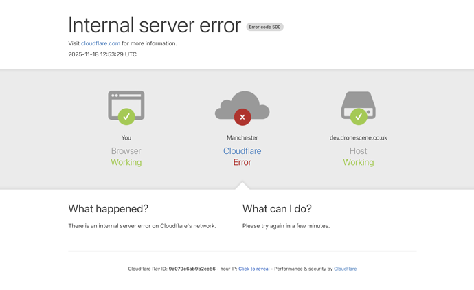 Cloudflare offline