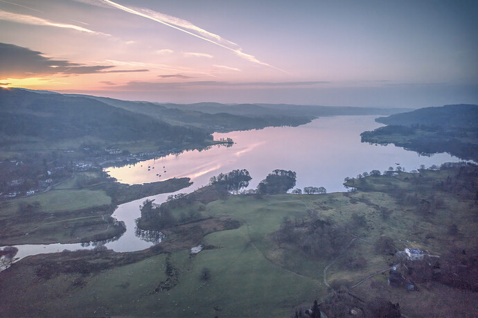 Lake Windermere from Todd Crag