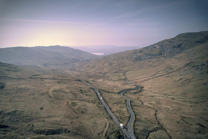 Kirkstone Pass towards Windermere