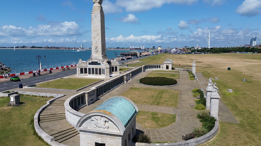 First time photos Southsea Portsmouth Photos by Drone Grey
