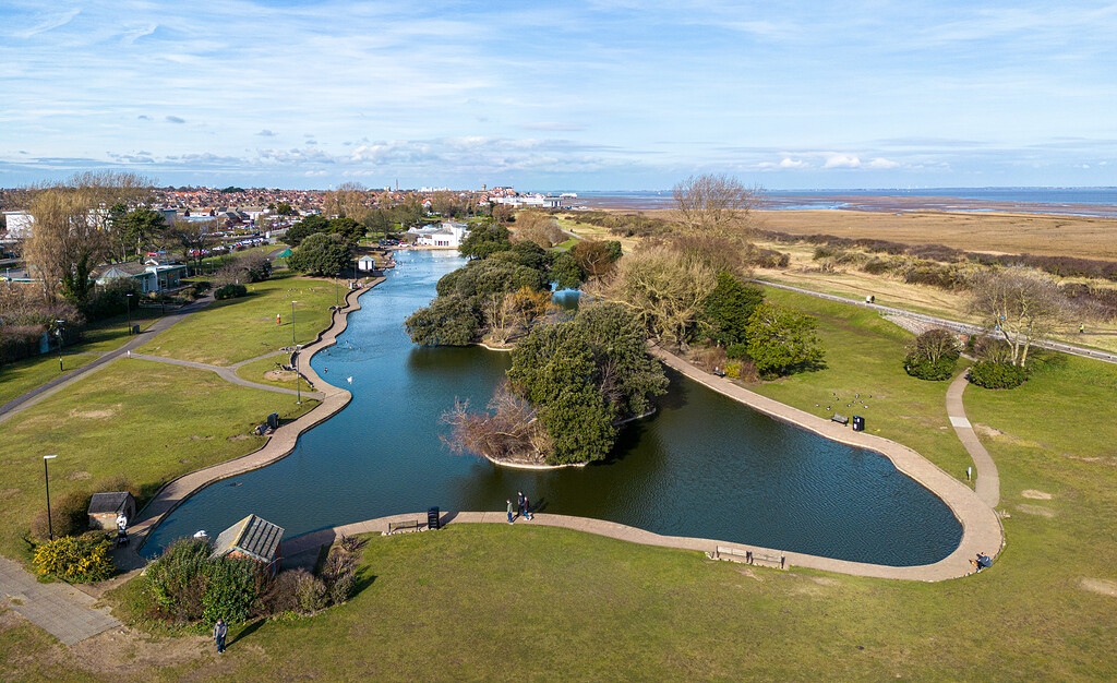 cleethorpes-boating-lake-photos-by-drone-grey-arrows-drone-club-uk