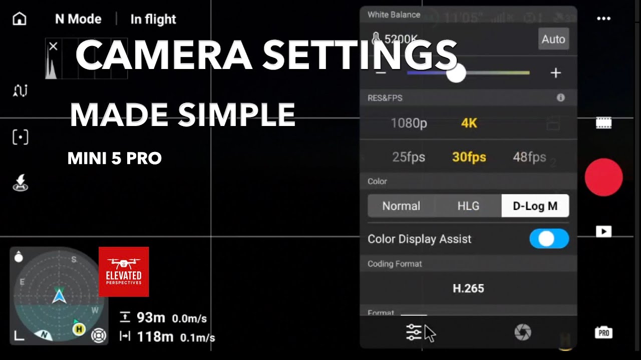 DJI Mini 5 Pro camera settings tutorial - General Drone Discussion ...