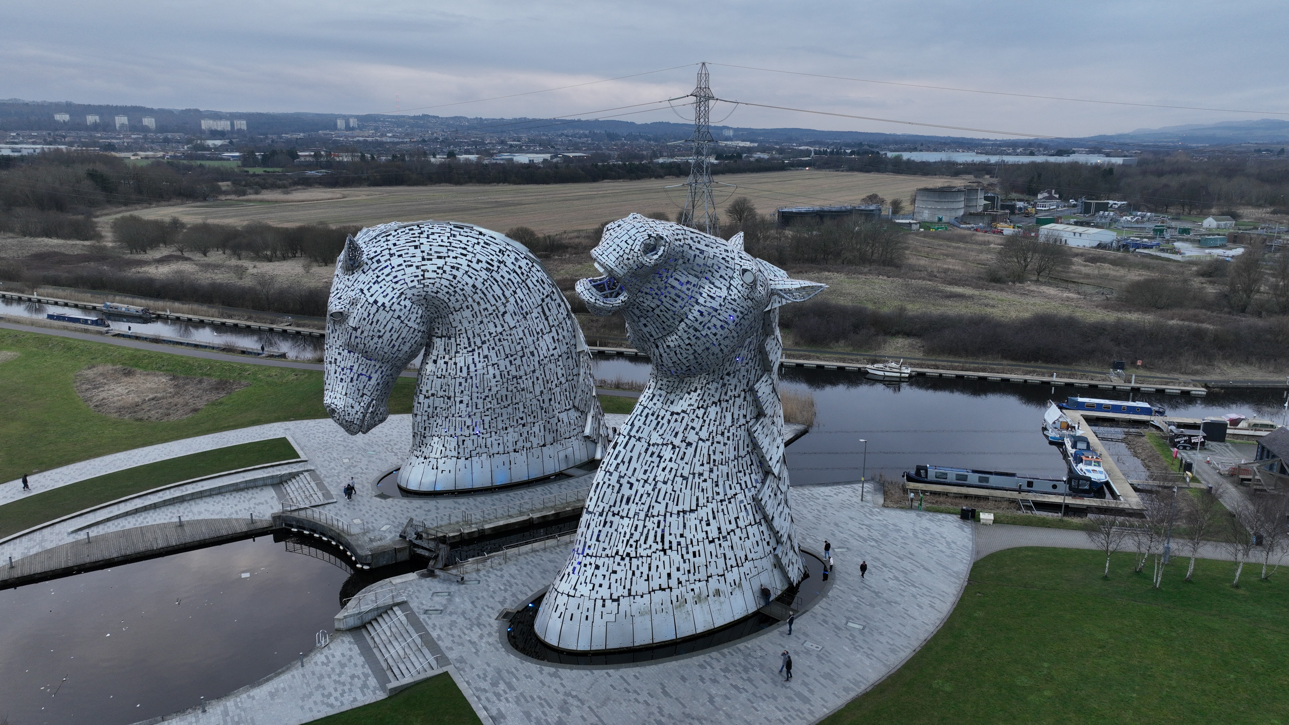 Falkirk Falkirk Kelpies - Added to Iconic Landscapes and Ancient Sites in ...
