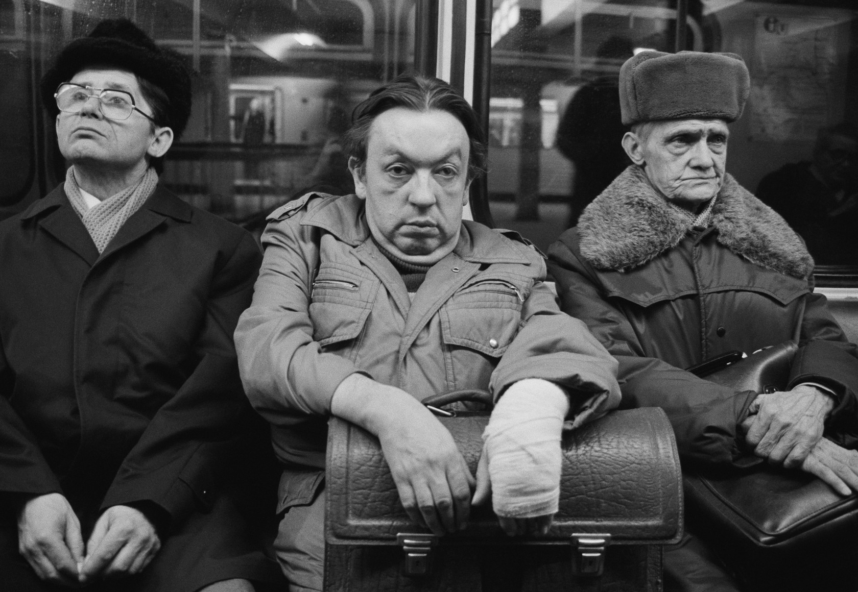 Harald-Hauswald-Subway-Line-A-Berlin-1986-Metro