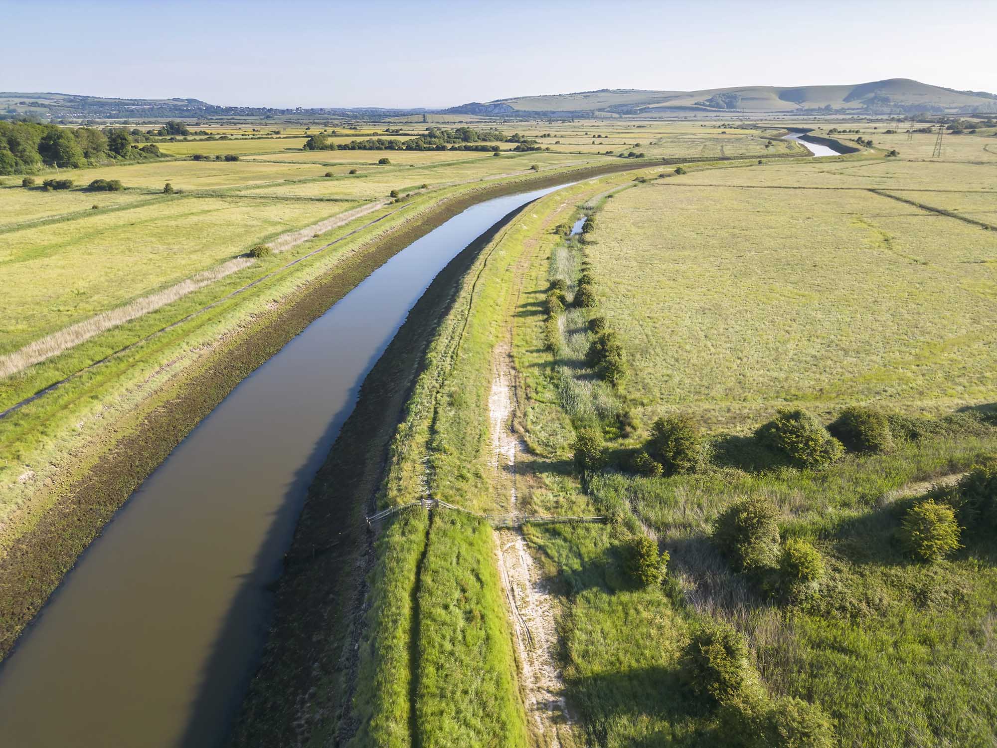 Southease Sussex - Photos by Drone - Grey Arrows Drone Club UK