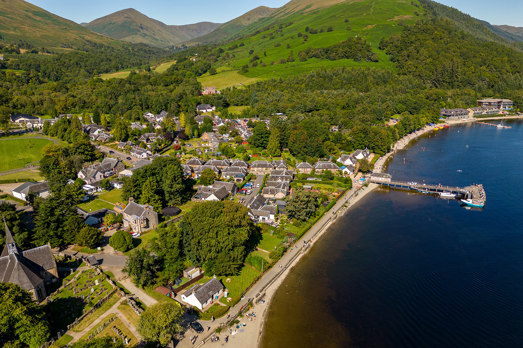 Luss, Loch Lomond & The Trossachs National Park, Argyle & Bute. Added
